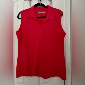 GREG NORMAN WOMEN’S GOLF TEE, HOT PINK, , size xl Large Large